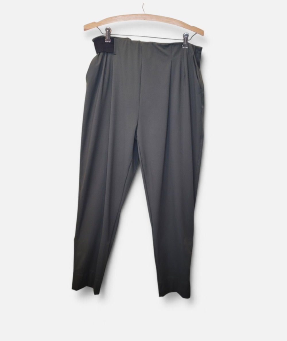 Aday Green Turn It Up Straight Tapered Pants Size Large Stretch Athleisure Comfy